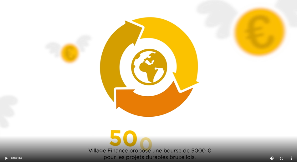 présentation bourse economie circulaire village finance